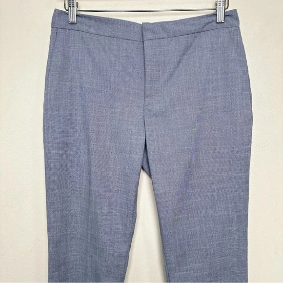 Zara Womens 6 Ankle Navy Slim Career Trouser - Picture 3 of 12